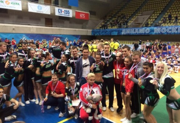 Поздравляем с блестящим выступлением на Чемпионате России по черлидингу-2015!